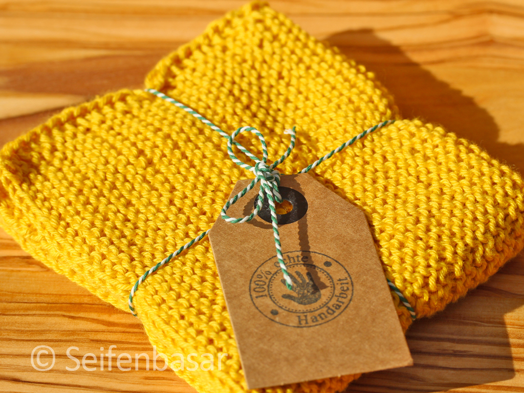 Knitted dish sponge / washcloth